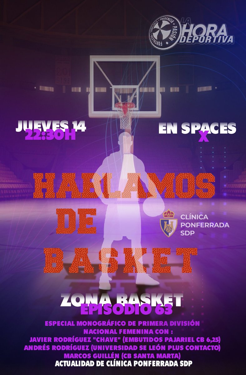 🎙️La Hora: Deportiva ⚽️ 🏀 tweet media