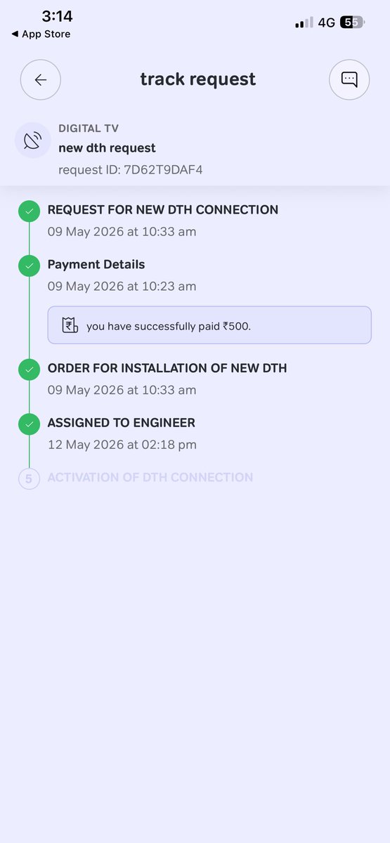 d_sagarcasm's tweet photo. @airtelindia  doesn’t cares of it customer #airtelblack jab tak teri jaan na jaye. It’s been 5 days initiated an IPTV request, and sent me DTH. Now saying no stock with Airtel. Good part is the dedicated executives who are trained to say paragraph every time rather resolving https://t.co/wwGu6tjvoh