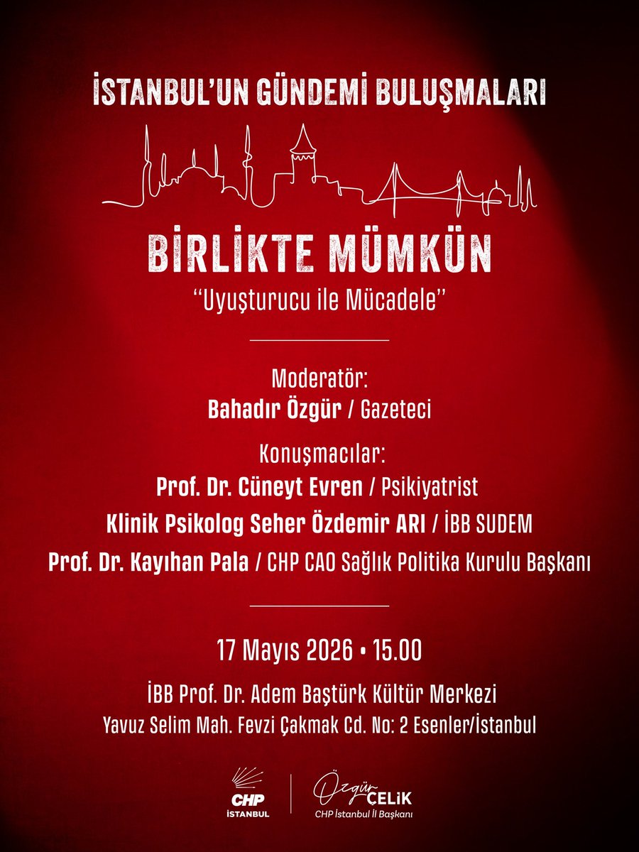 CHP İstanbul İl Başkanlığı tweet media