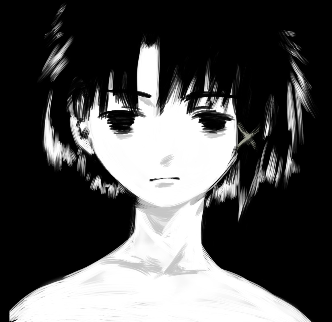 Lain。 #lain #lainfanart #lainart #serialexperimentslain #lainiwakura