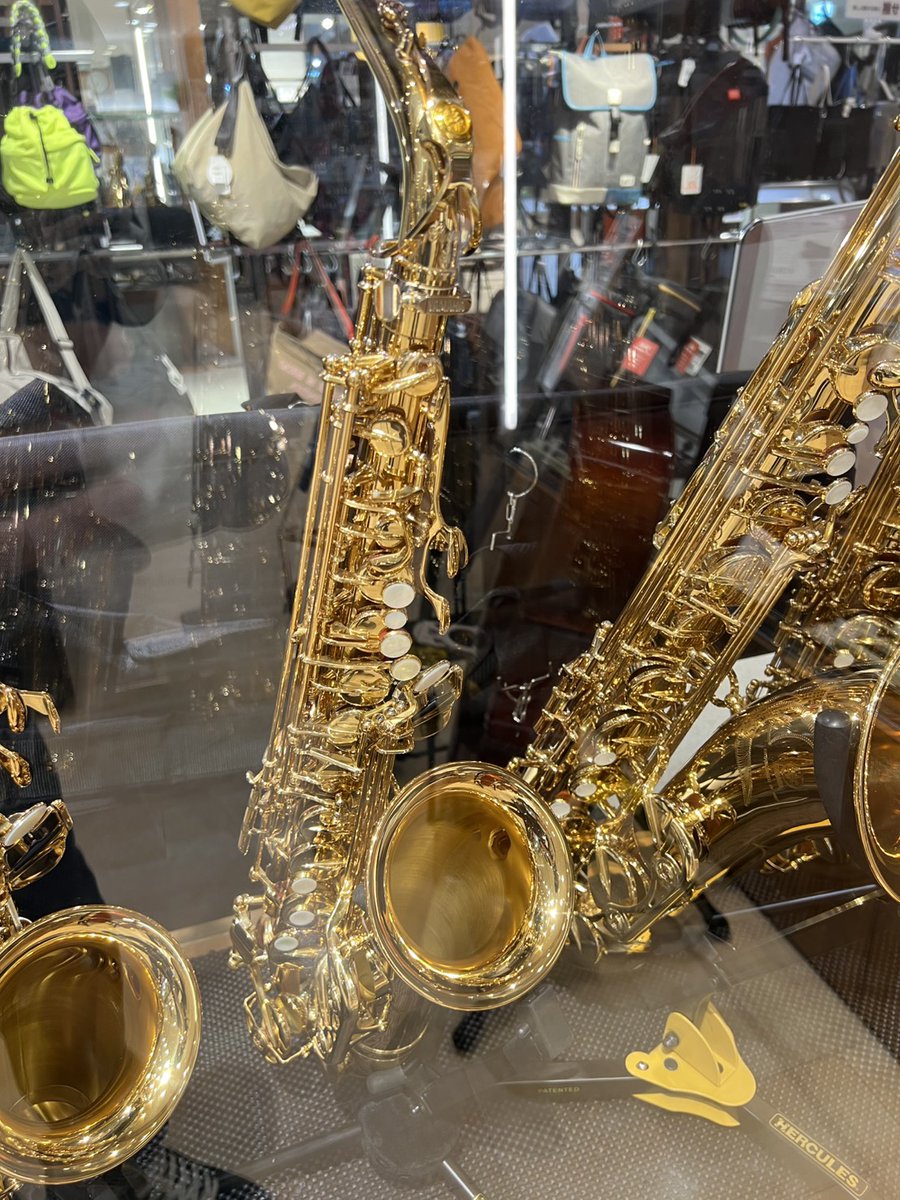 🎷現在YAMAHAサックスフェア開催中🎷 また、本日より「YTS-62」・「YAS
