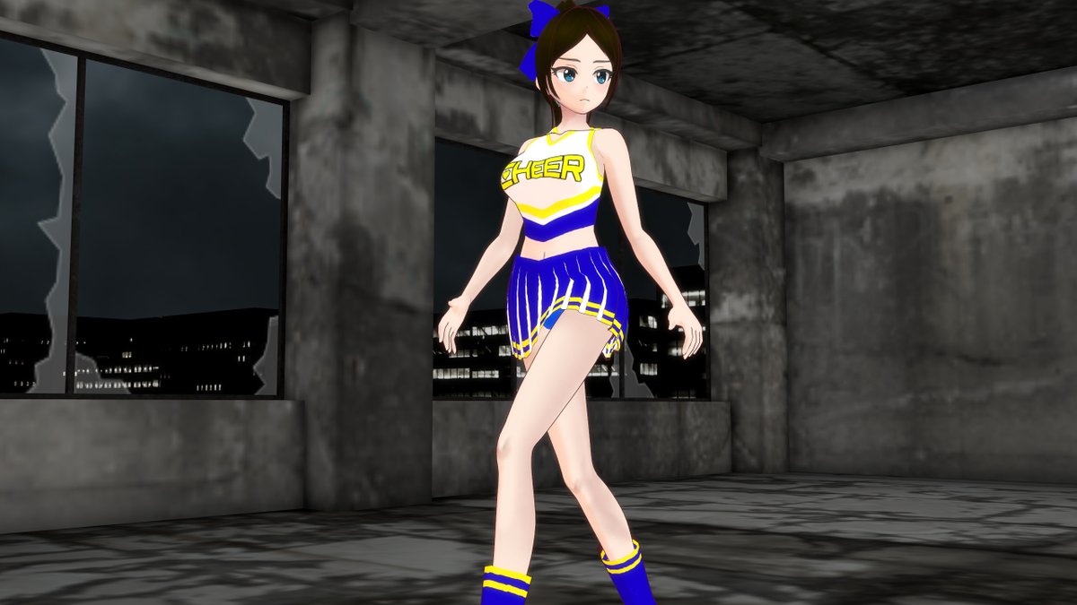 4ukJXpHhcW0iPhf's tweet photo. ※前話は引用元からどうぞ
model test v2様（@heroineinperil）とQuappa-El様（@quappael）のモデルをお借りしました。
お借りした全てのデータは最初の画像の代替テキスト（ALT）に記載。

ヒロインが消息を絶った廃墟を調べる星川光の前に、洗脳されたフレンが現れる。
#ヒロピン #リョナ #MMDリョナ https://t.co/v90XHdI0SV
