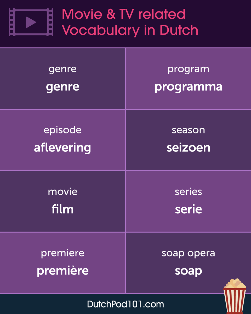 DutchPod101's tweet photo. POV: ✨🤩 You can finally talk about your favorite entertainment in Dutch. Comment your favorite! P.S. Learn more Dutch for FREE:🔗 https://t.co/1KPzPV1h3E

#DutchMovie #DutchSong #DutchMusic https://t.co/kvXlBgltYa