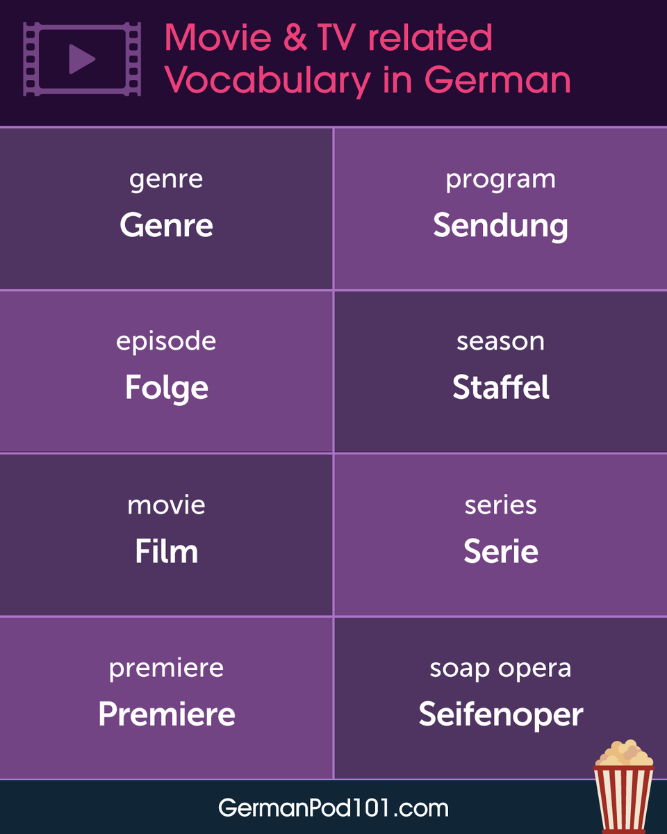 GermanPod101's tweet photo. POV: ✨🤩 You can finally talk about your favorite entertainment in German. Comment your favorite! P.S. Learn more German for FREE:🔗 https://t.co/Dn04bRtRT1
#GermanMovie #GermanSong #GermanMusic https://t.co/tJONXWnJzs