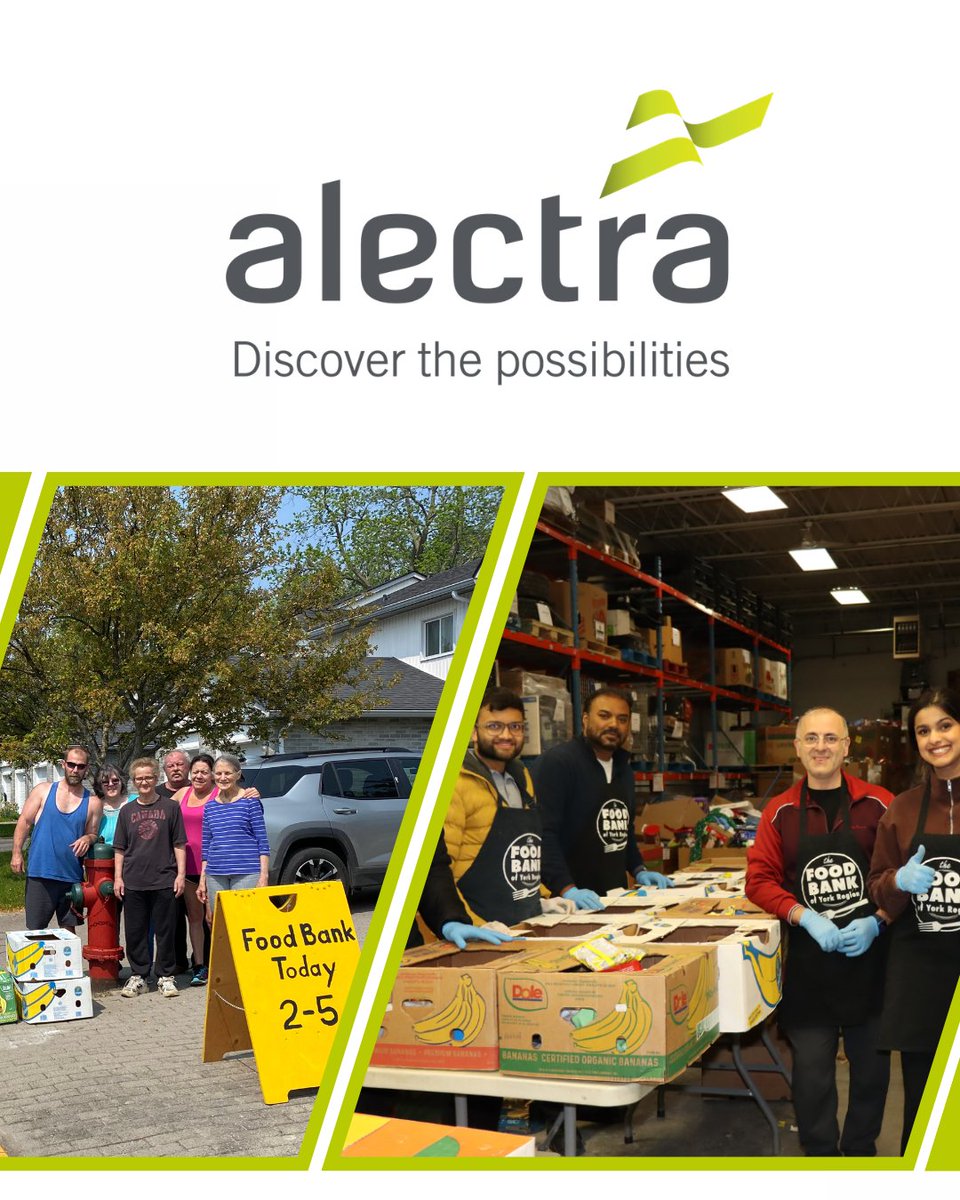 FoodbankYR's tweet photo. Thank you, #alectraCARES, for your commitment to fight food insecurity in York Region in 2026! Alectra’s ongoing support enables our Food Bank to provide more healthy food to our network.

#AletraCARES #Alectranews #FoodBankYR #FBYR #HungerHurts https://t.co/mzMQSTiKsd