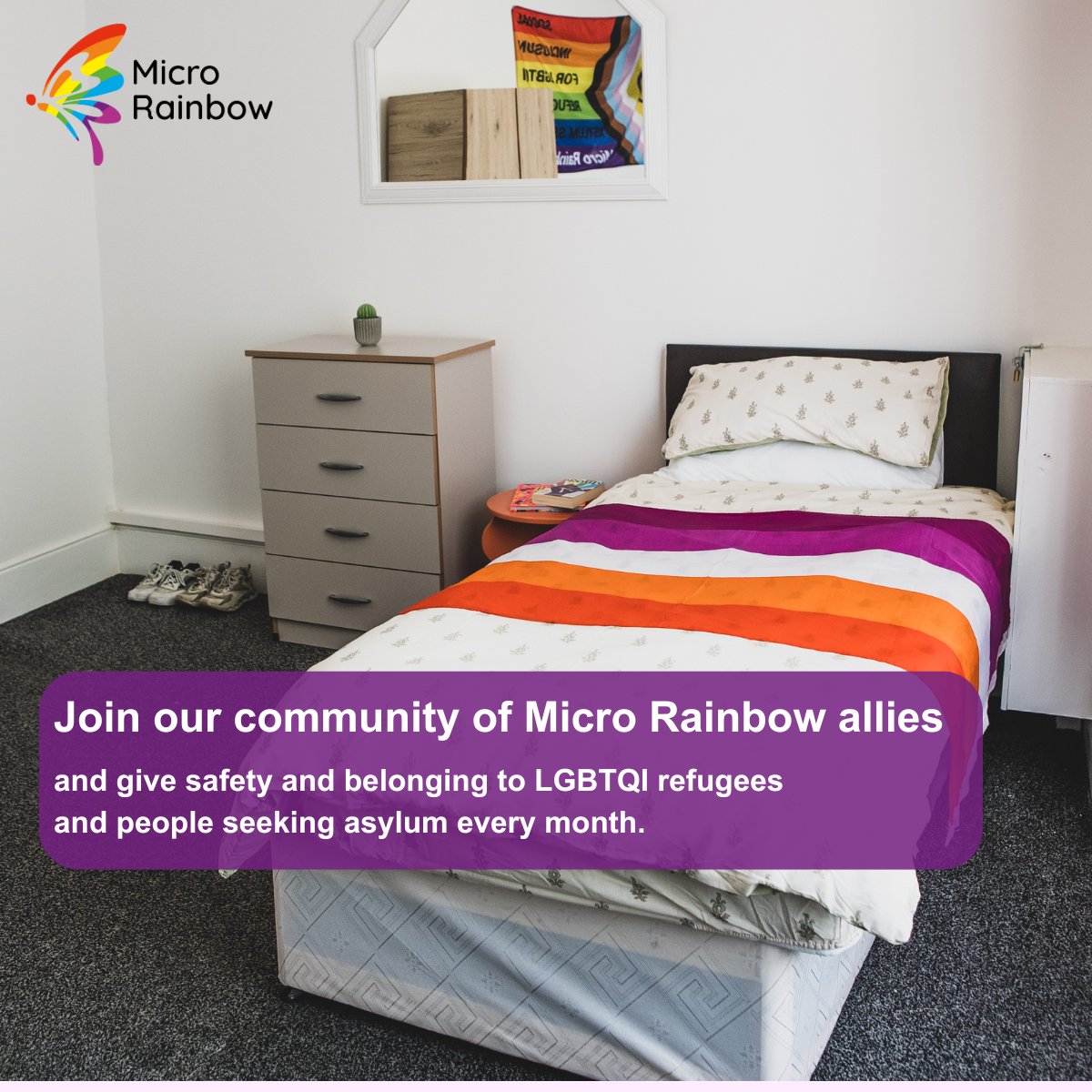 MicroRainbow's tweet photo. “Homosexuality is a disease.”
This was WHO policy until 17 May 1990. #IDAHOBIT marks the day it changed and the ongoing fight against discrimination. We’re looking for 17 people to become monthly donors by Sunday and help furnish a new safe house.
Join us: https://t.co/yxVdGKmbXH https://t.co/wGgRqqjM2X