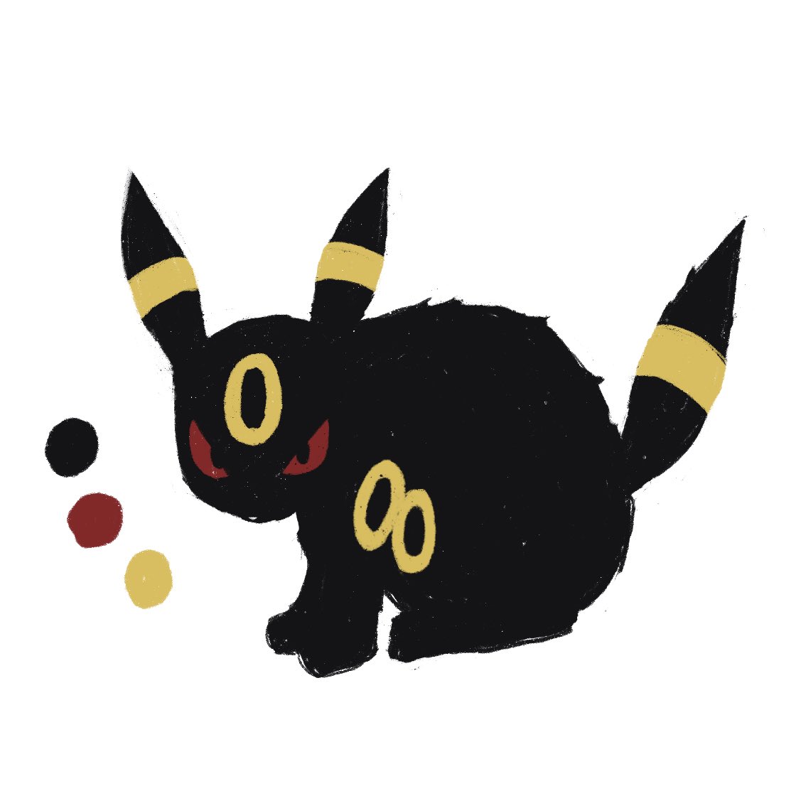 oh_sosou's tweet photo. umbreon https://t.co/pRWIdLtY6S