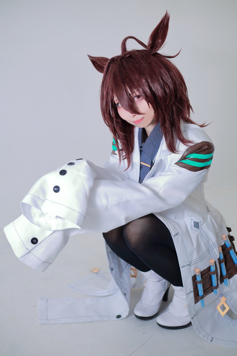 オーダーメイド　アグネスタキオン 着ぐるみ　マスク　 コスプレ　コスチューム ｳﾏ娘/ｱｸﾞﾈｽﾀｷｵﾝ コスプレ 「初々しいｳﾏ娘たちを見ると 心が踊るよ