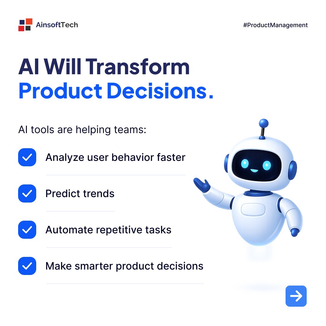 ainsoft_tech's tweet photo. The future of Product Management is no longer just about managing products- it is about understanding users, adapting to AI-driven change, and building solutions that create real impact.
#CDFisAbsolutelyGreat
#PMandCDFareGreat
#SindhSports https://t.co/uwmvVNXDVL