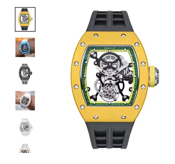 AmzLuxFinds's tweet photo. "CRONUSART Men's Tourbillon: 50mm Tonneau Ceramic Skeleton Mechanical Luxury Wristwatch"
Get it here - https://t.co/gogjbVPPHQ
#LuxuryWatchesUSA
#TourbillonWatch
#SkeletonWatch
#TonneauWatch
#HighEndHorology https://t.co/suomq5UEuG
