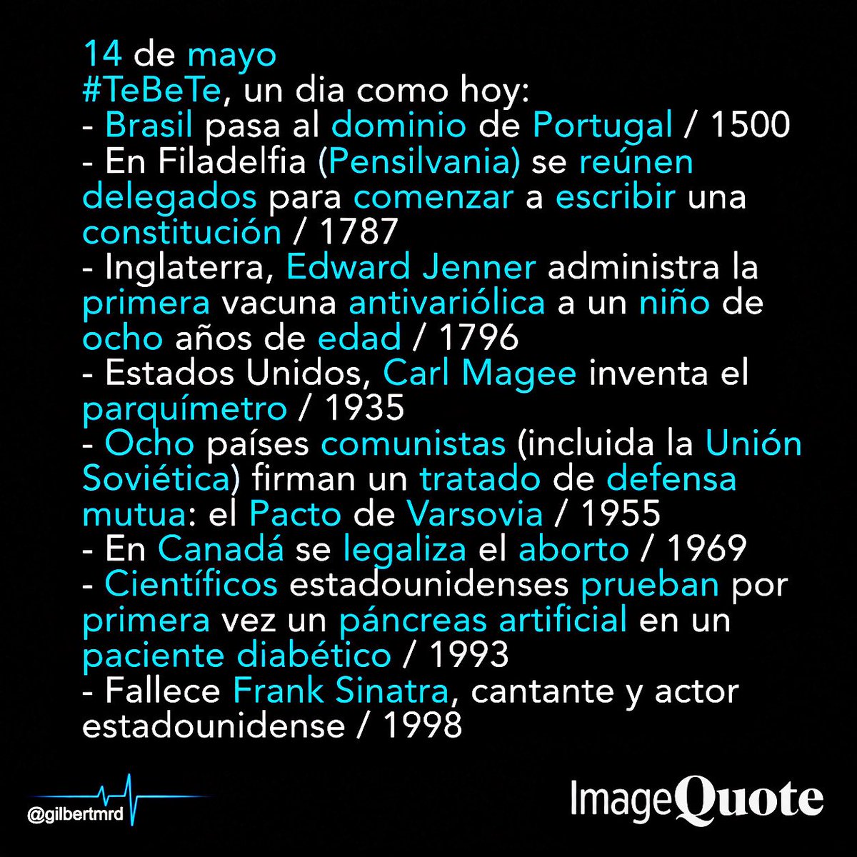 gilbertmrd's tweet photo. #TeBeTe, un día como hoy… 
@elviejomode @EvelinPlacidoAl @Carbonelljuan @RoaMarta2 @leowisb @bbbmejia https://t.co/GQ85pmwHB2