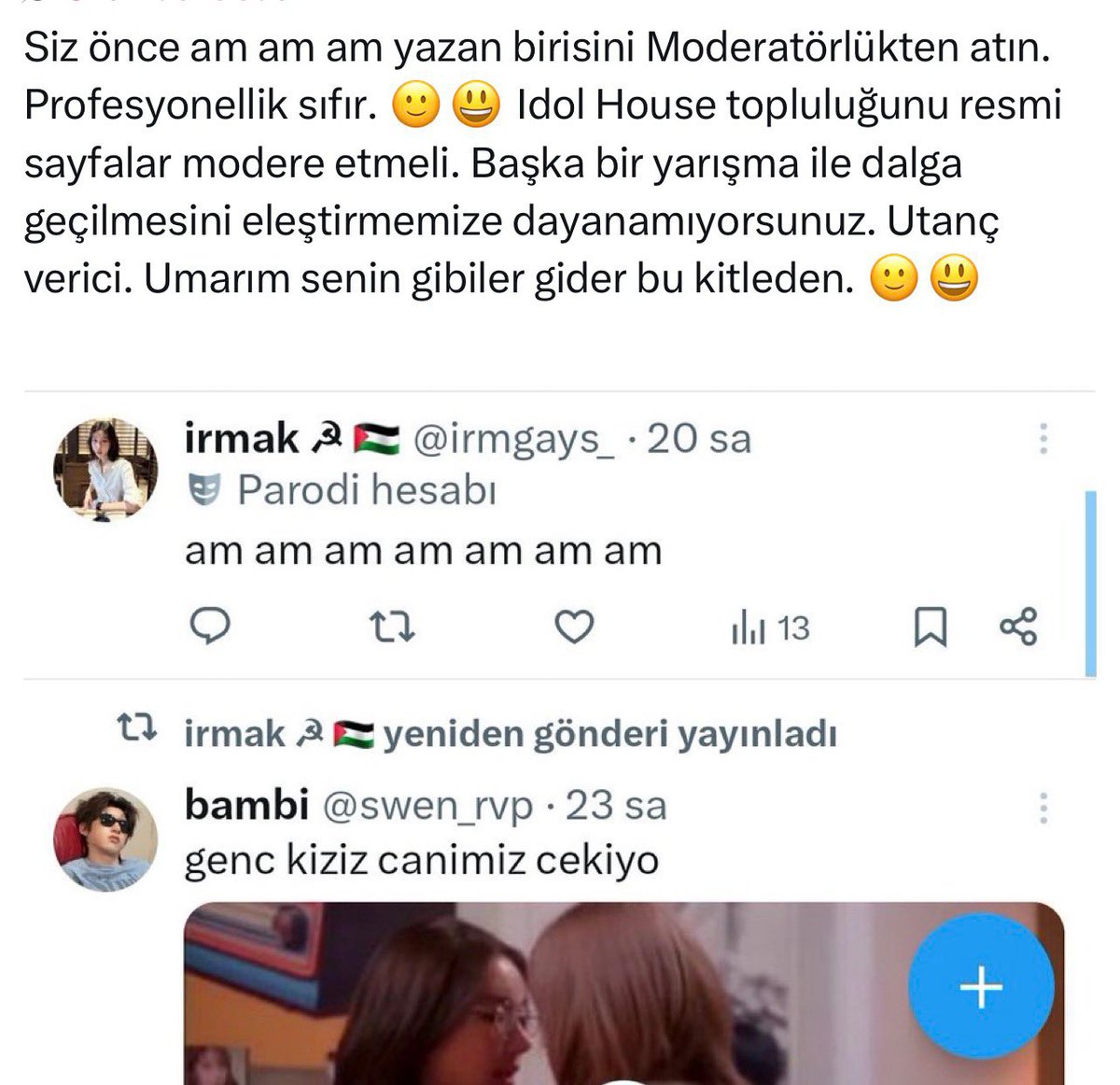 irmak ☭ 🇵🇸 #GİBİSİN tweet media