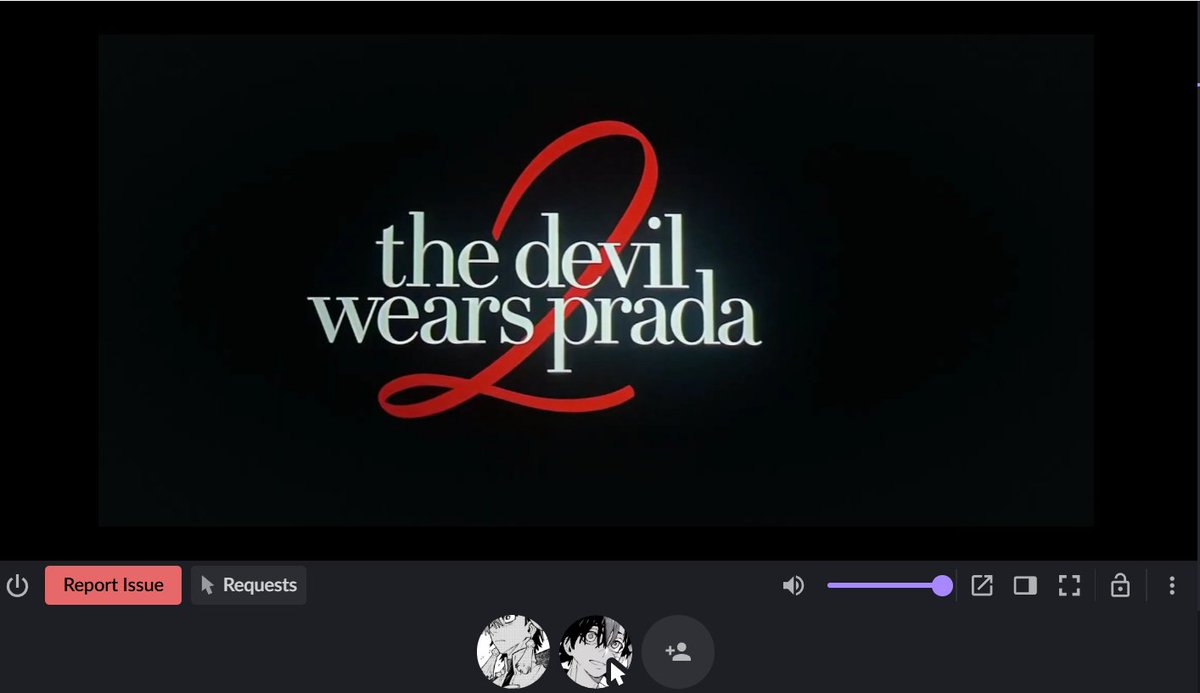 masocheizt's tweet photo. The Devil Wears Prada 2 (2026) with my myles! 🍀 @clenuers https://t.co/0kZMyXgn8l