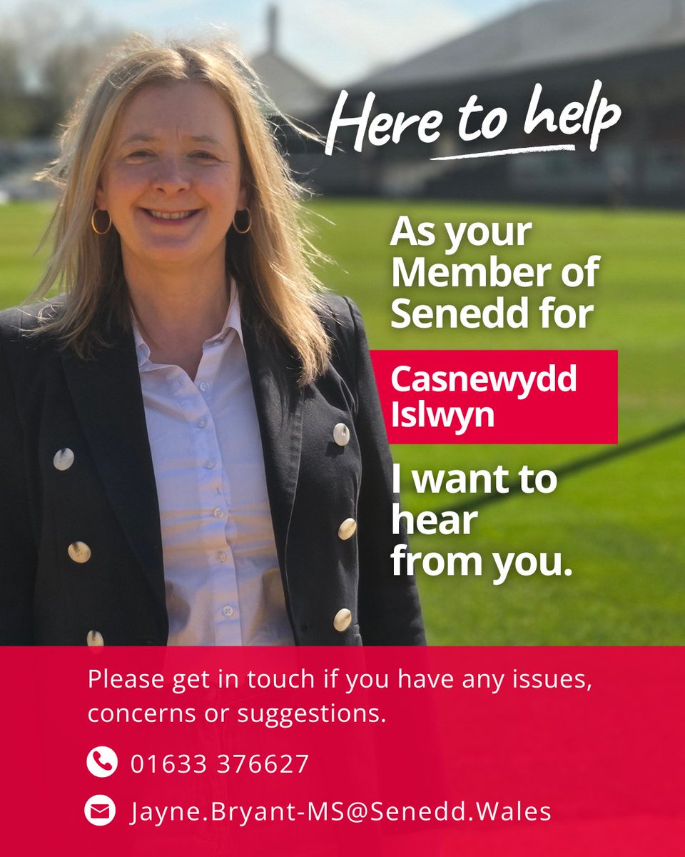Jayne Bryant for Casnewydd Islwyn tweet media