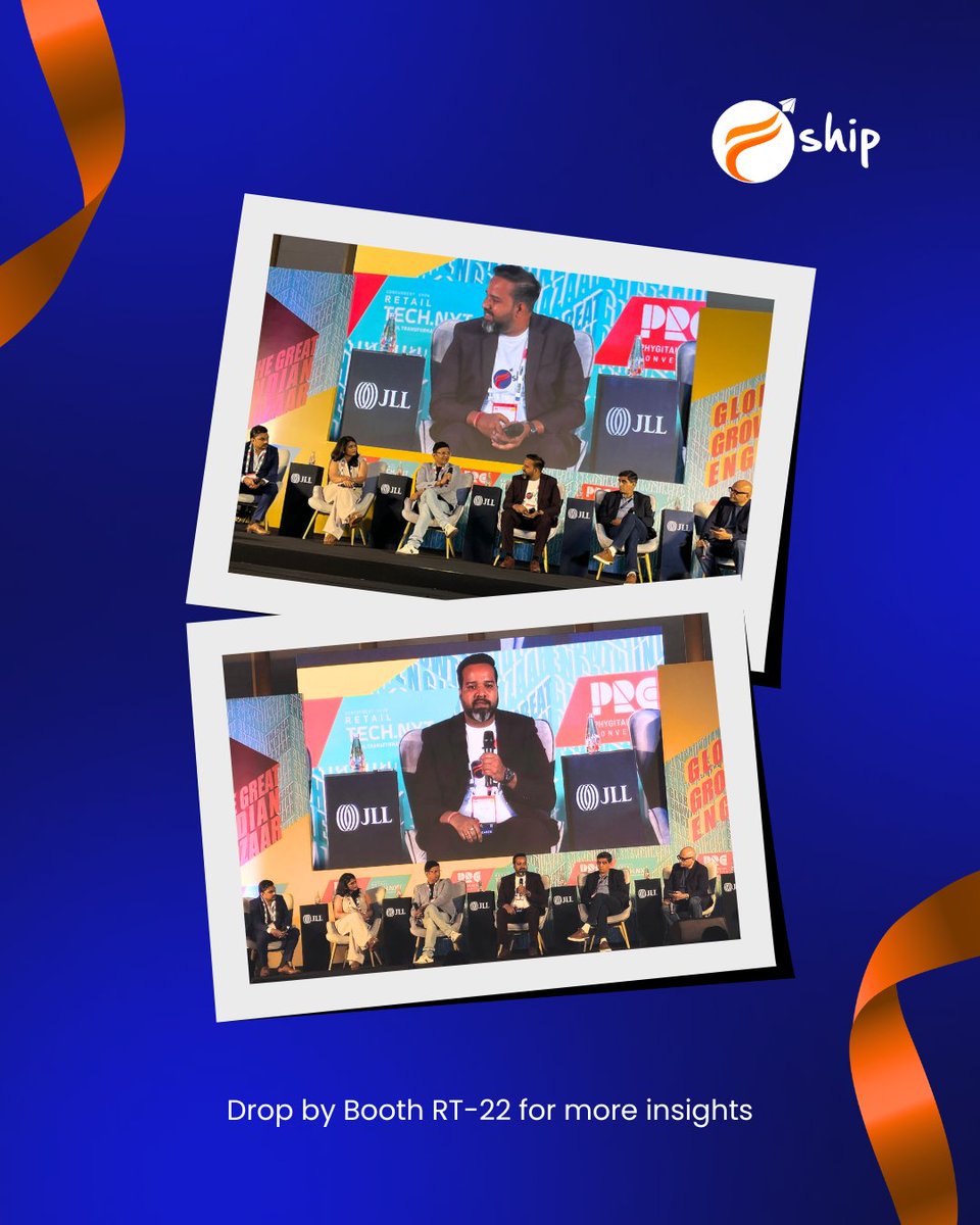 FshipIndia's tweet photo. A great conversation on how AI is transforming the way brands connect, sell, and deliver.

Glad to see Raju Kumar Sinha representing @FshipIndia  at @PhygitalRetail PRC 2026, sharing perspectives on From Discovery to Delivery: How AI is Rewiring the Modern Consumer Journey.

If you’re at the event, drop by Booth RT-22, we’d love to continue the conversation around smarter shipping and retail growth.

#event #shipping #AI #logistics #aiinlogistics