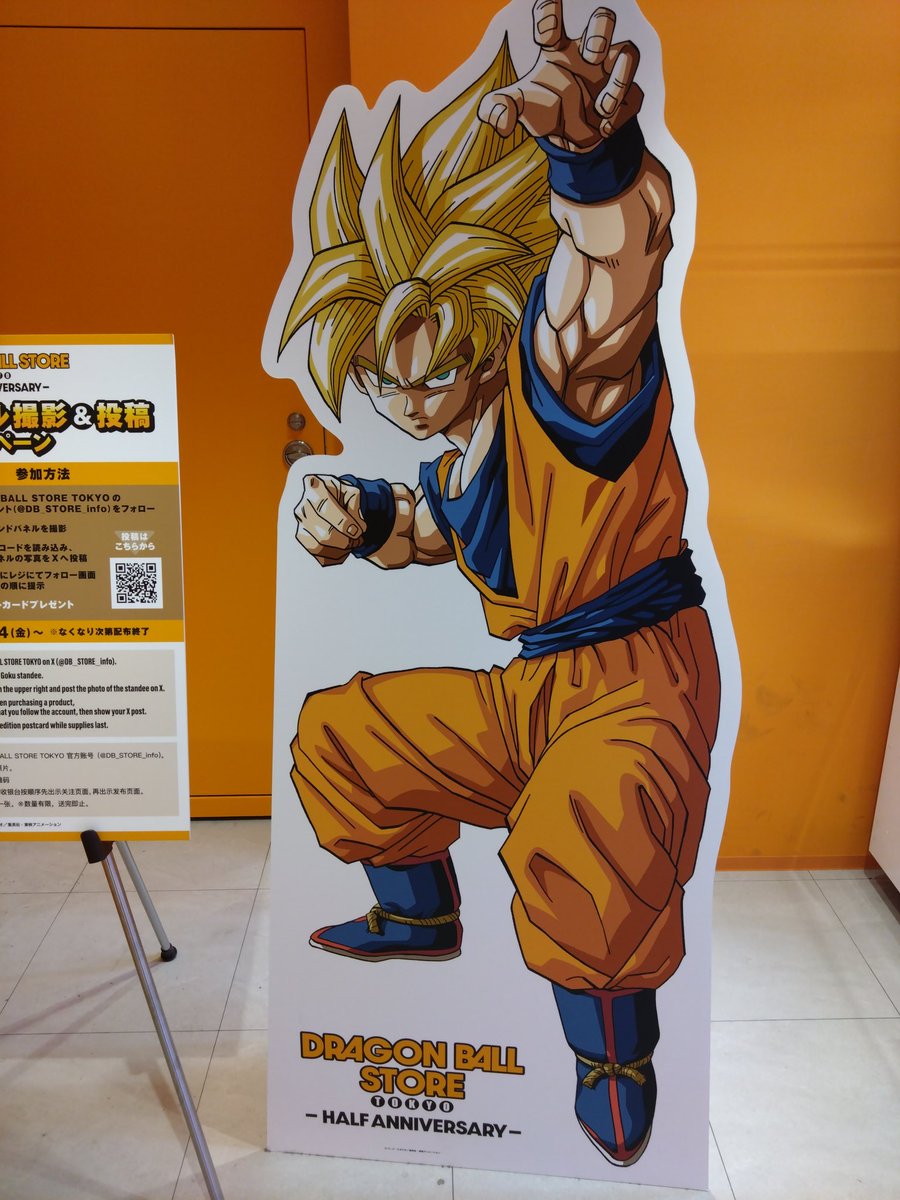 DRAGONBALLSTORE #ドラゴンボールストア #DBストアハーフアニバーサリー