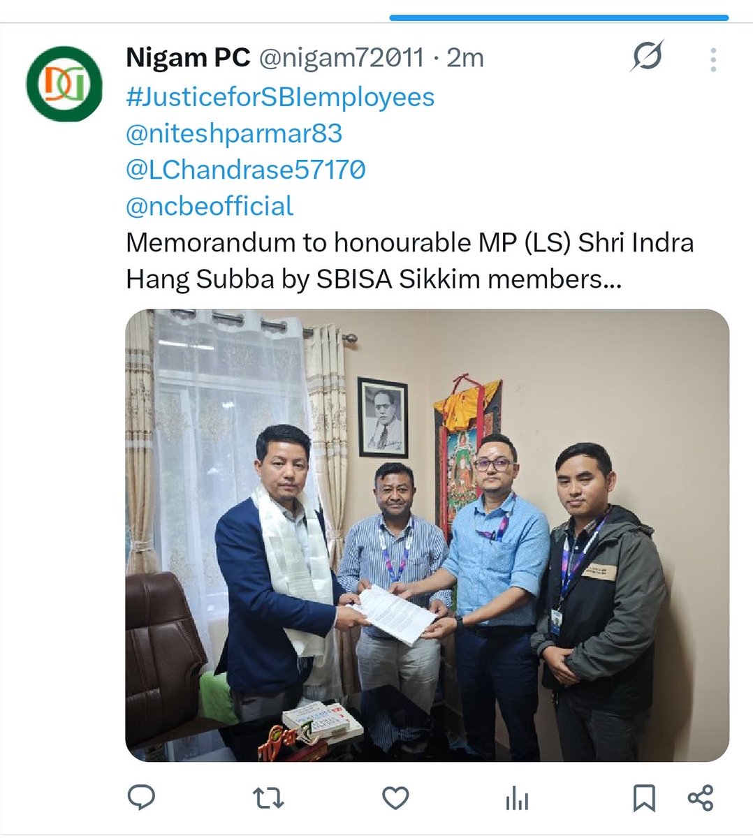 L Chandrasekhar tweet media