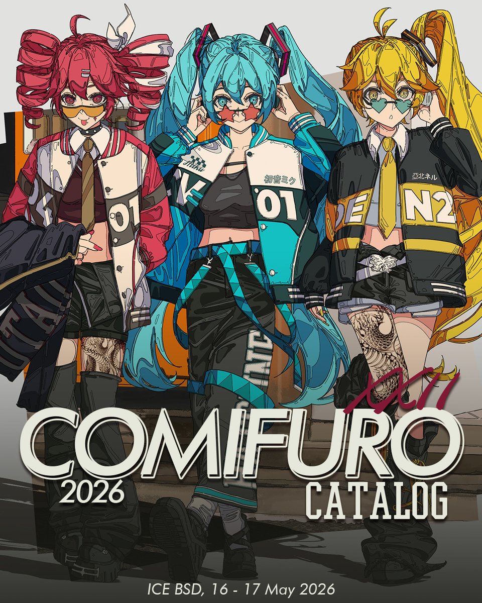 ✨Comifuro Catalog✨ Here's my catalog for Comifuro this 16-17 May