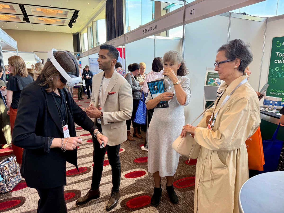 VantariVr's tweet photo. Day 1 @AusContinence 2026! 🇦🇺 

#vr #healthcare #digitalhealth #training #education #medicine #innovation #ai #virtualreality #vantarivr #simulation #anesthesia #continencehealthaustralia #nchc26 https://t.co/fTGYYJSpSs