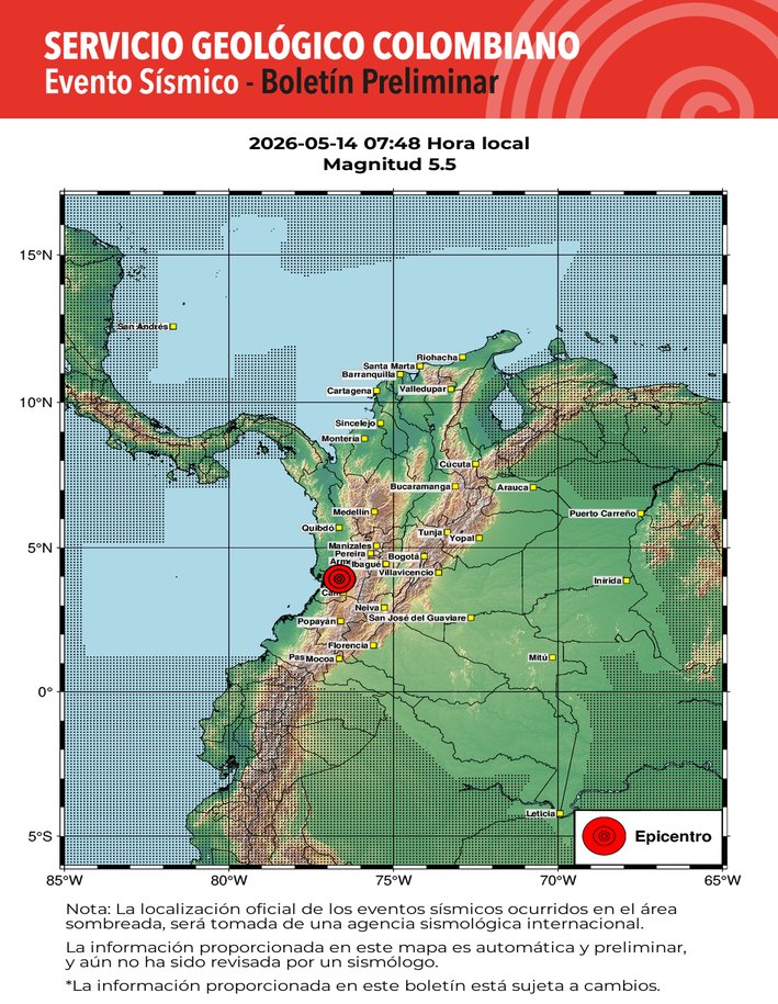 Servicio Geológico Colombiano tweet media