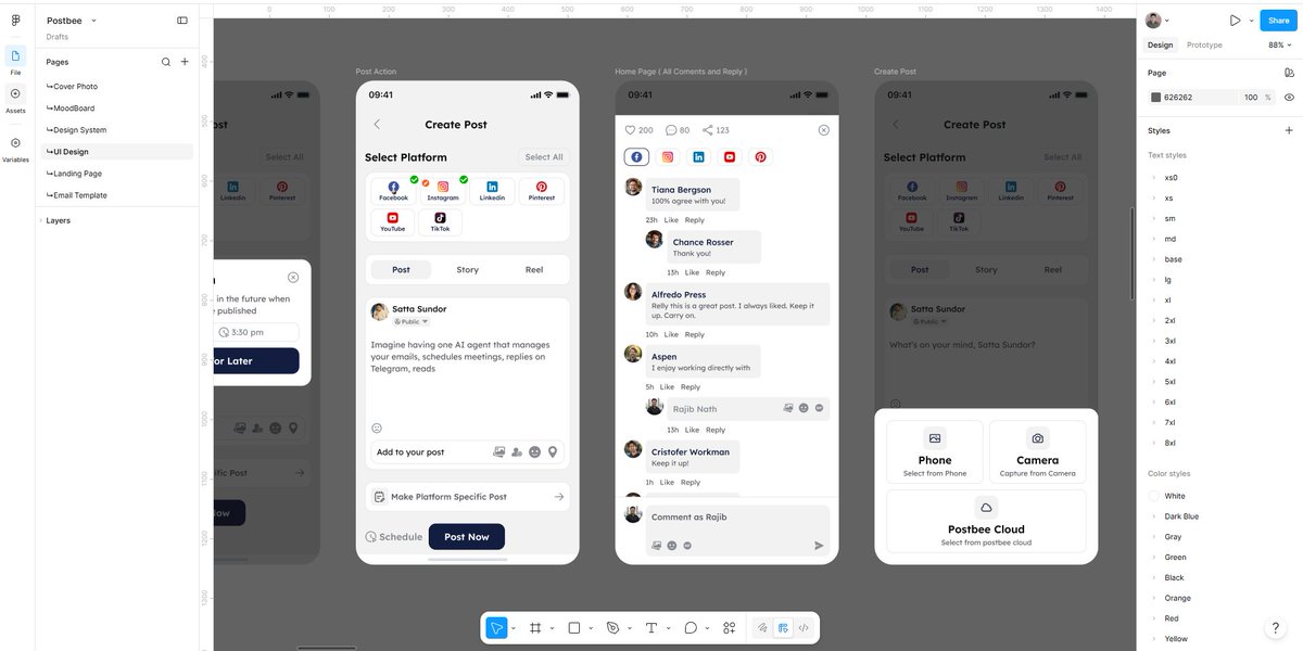 uixrajib's tweet photo. Social Media Management SaaS App 🔥 https://t.co/uqYjTxqlsz
