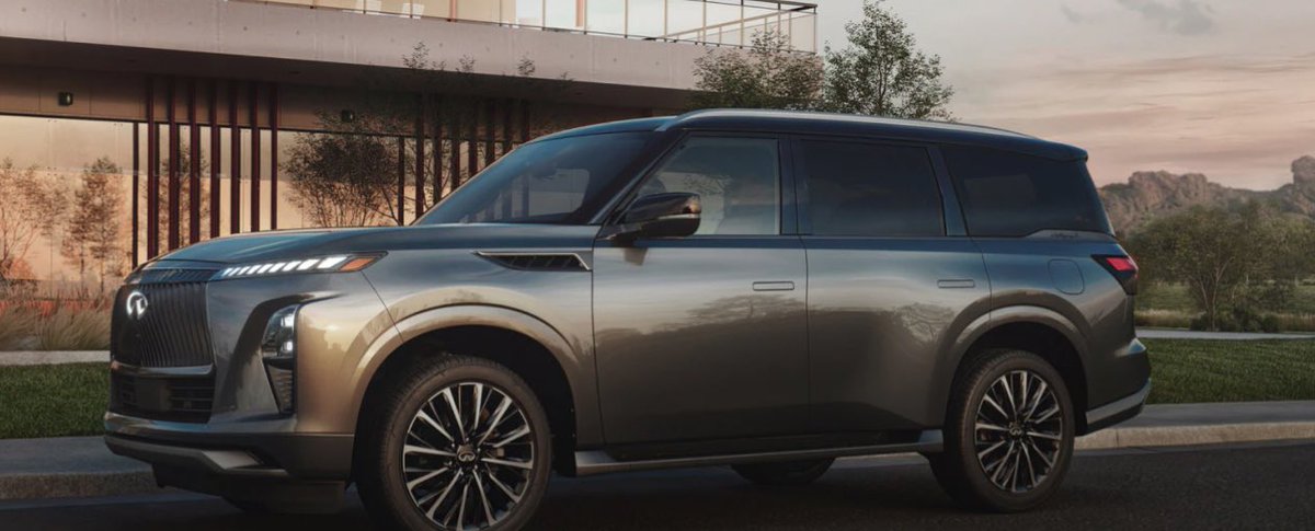 INFINITIwc's tweet photo. Flagship luxury ready to take you to new heights.
 
#infiniti #qx80 #luxurysuv https://t.co/lMq0VJiSpi