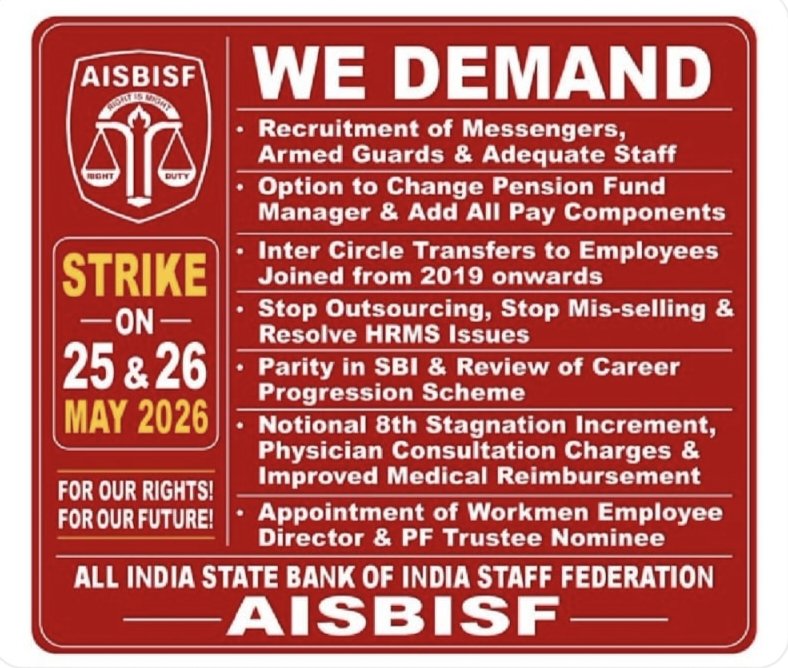 shikharsah's tweet photo. #JusticeforSBIemployees https://t.co/1866zbndiQ