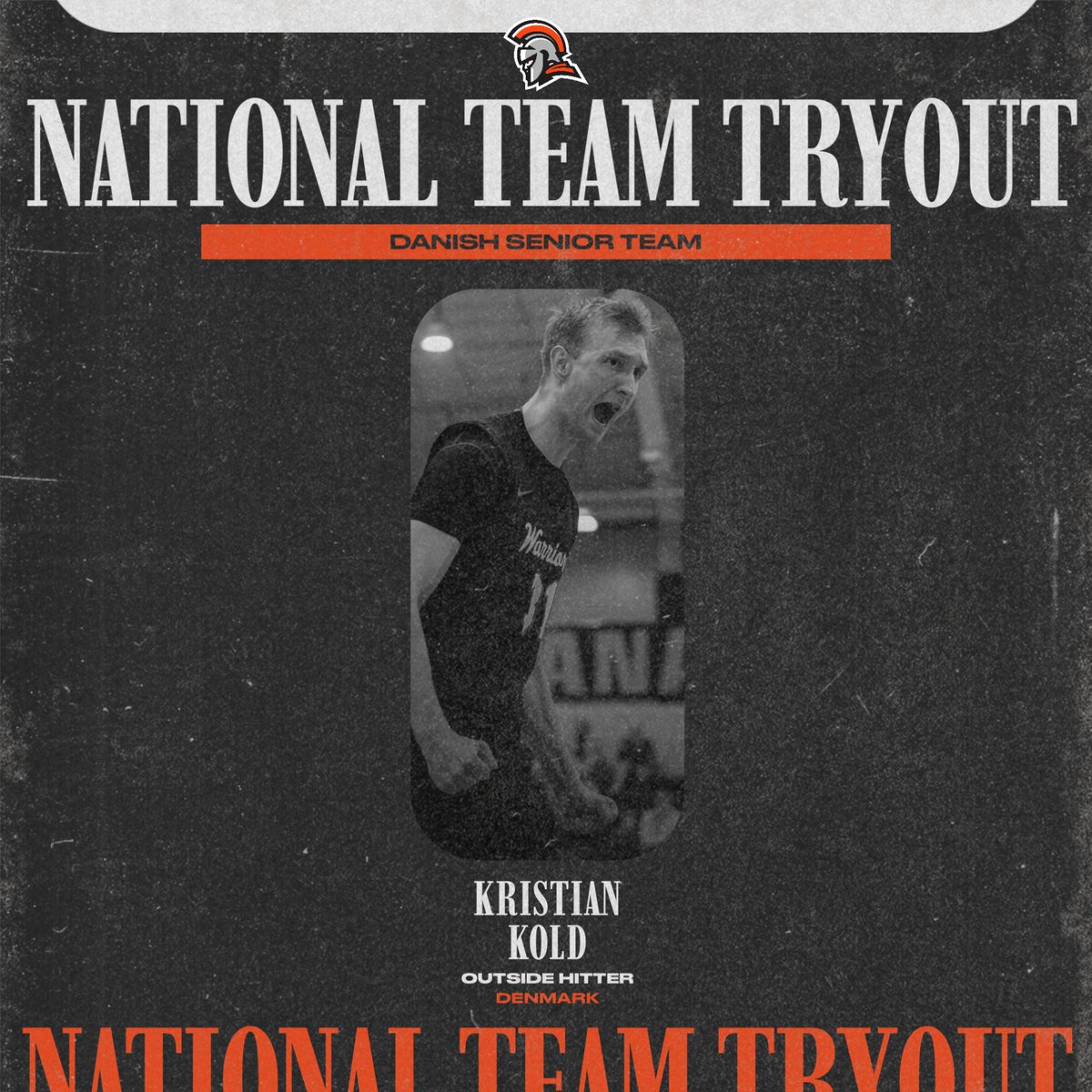 INTech_MVB's tweet photo. Good luck to Outside Hitter Kristian Kold as he begins tryouts with the Danish National Team! 

Kristian was selected as one of 32 players to compete for 14 roster spots representing Denmark this summer.

Continue chasing greatness and representing ITMVB! 🛡️

#ITMVB #TechYeah https://t.co/fSbq4vRsxP