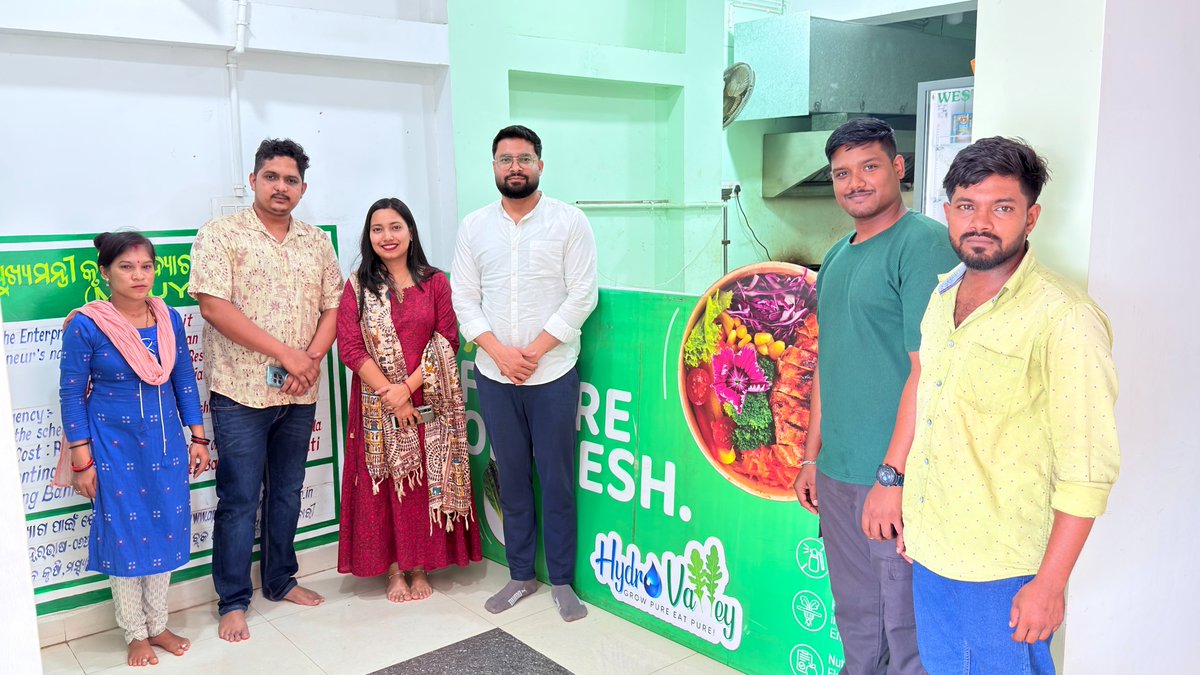 rabi_vikas's tweet photo. The VIKAS R-ABI team visited Hydro Valley Agri Research Project Pvt. Ltd., Bhubaneswar, to conduct a due diligence assessment prior to the Grant-in-Aid disbursement. https://t.co/dy4opM0F7e