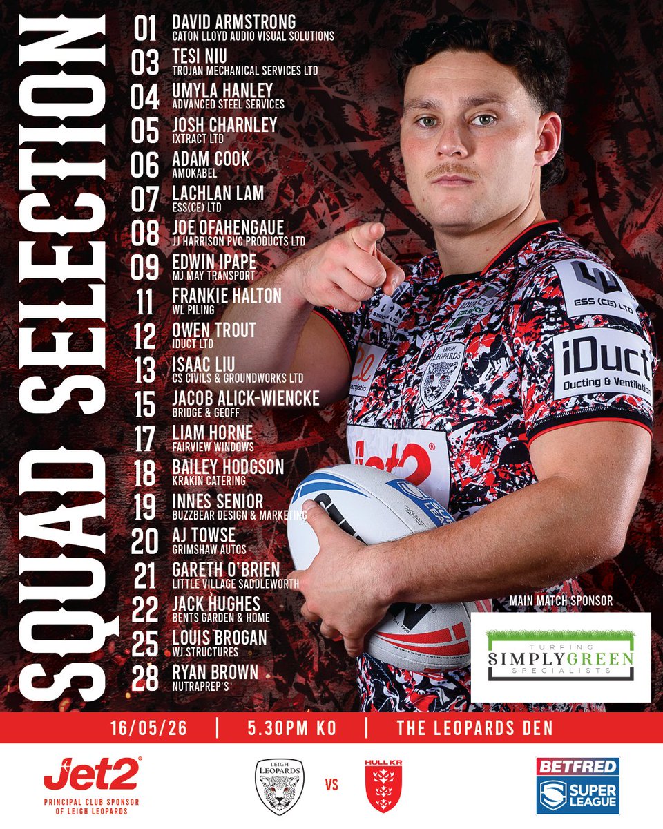 Leigh Leopards tweet media