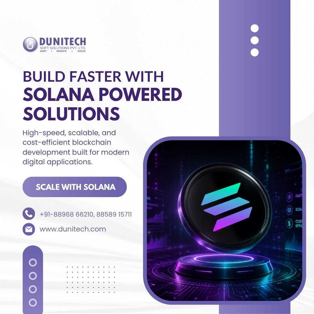 Dunitech's tweet photo. ⚡ Build faster with Solana-powered solutions! High-speed, scalable, and cost-efficient blockchain development for modern digital applications.
Ready to scale your project? 🚀
#Solana #Blockchain #Web3 #CryptoDev #DeFi #BlockchainDevelopment #SolanaEcosystem https://t.co/5lxnRgqBDb