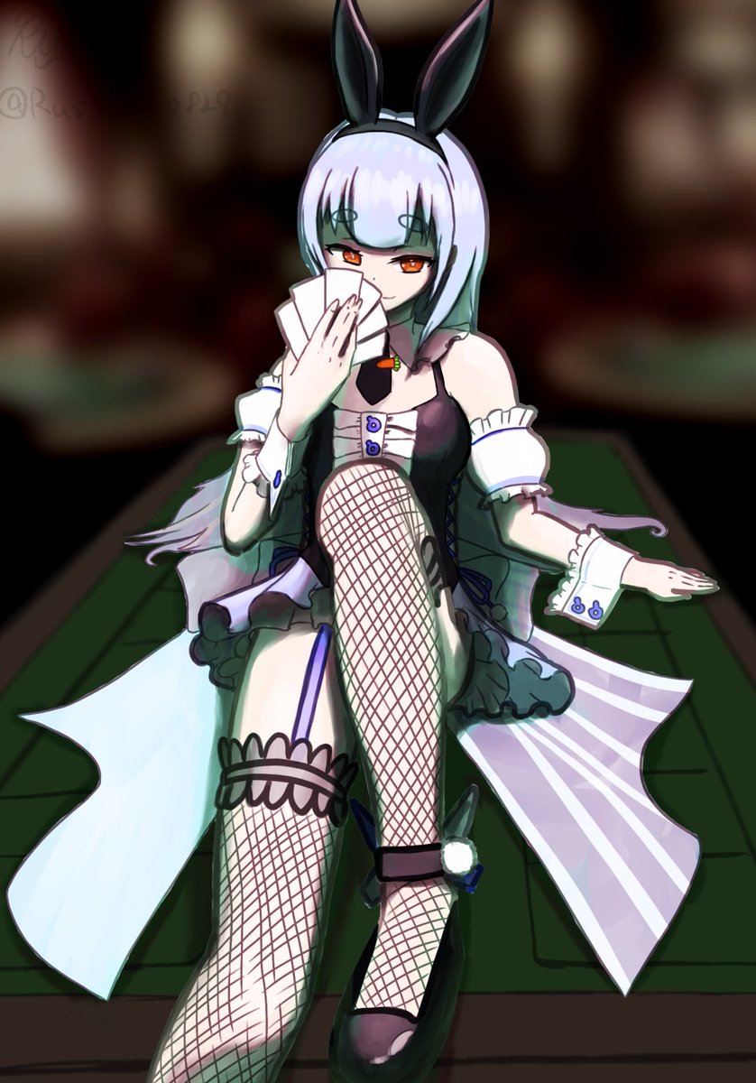 Rusti960829's tweet photo. 豪運うさぎにカモられる…！
 #ぺこらーと https://t.co/24uYF2Zr2C