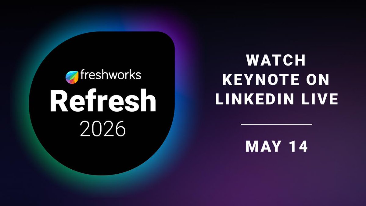 Kar_Ananth's tweet photo. Less than 24 hours. One question on every IT leader's mind: where do I actually start with AI? We'll be there. Join us live. 👇 #Refresh2026
https://t.co/4yaesJEYHs https://t.co/xS4pWG9OsH