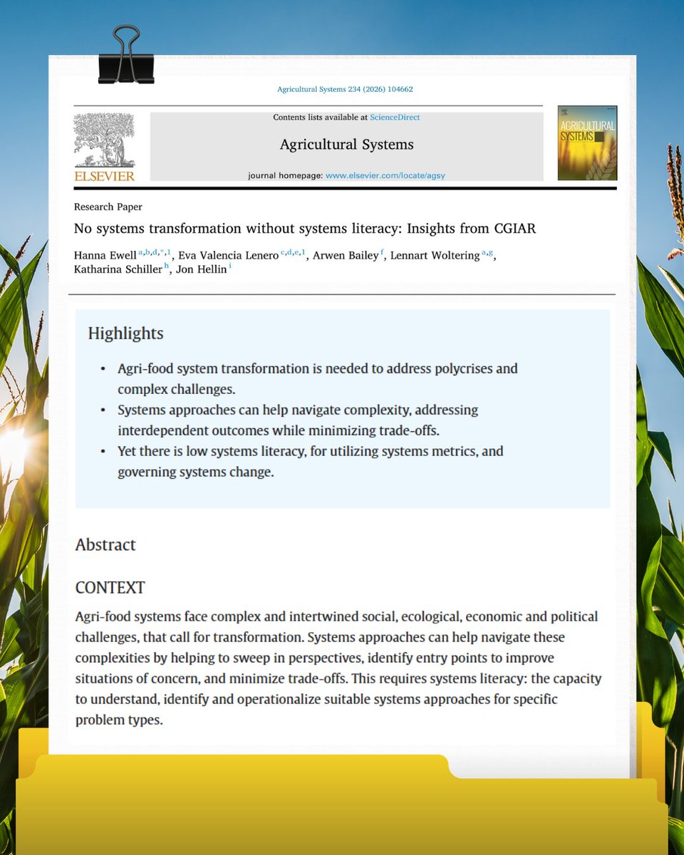 Alliance of Bioversity International and CIAT tweet media