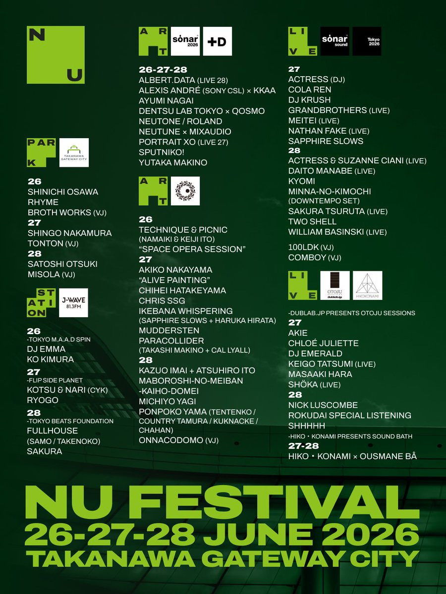 NU Festival tweet media