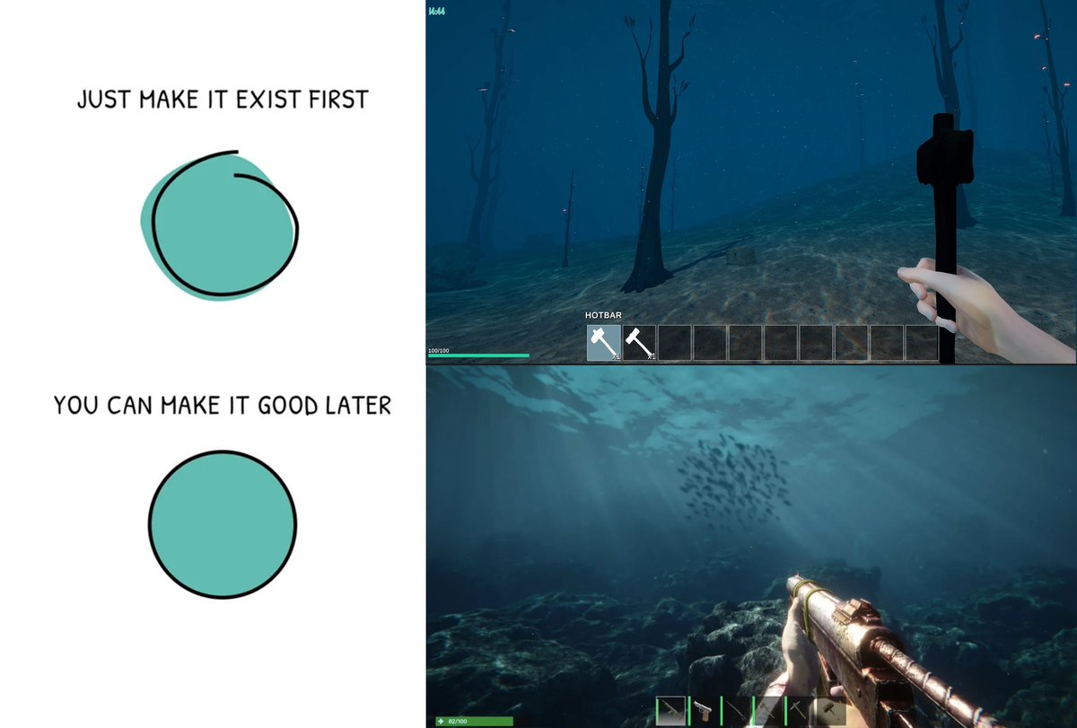 FearemGames's tweet photo. 2024 vs 2026

Just make it exist first. You can make it good later.

Anchor has come a long way 🌊
(Sign up for alpha at https://t.co/bvParZAI0G!) https://t.co/9Q5CY6QGi4