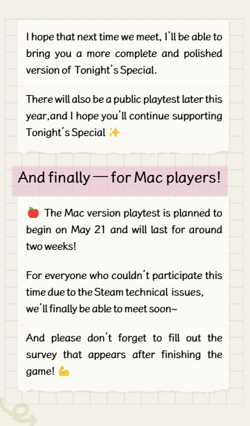 SpecialS3241's tweet photo. The First Closed Playtest for Tonight’s Special officially ends today🍸✨
#romance #steamgames #indiegame #jrpg #datesim #indiedev #gamedev #otome #rpgmaker https://t.co/612V6Z8TeF
