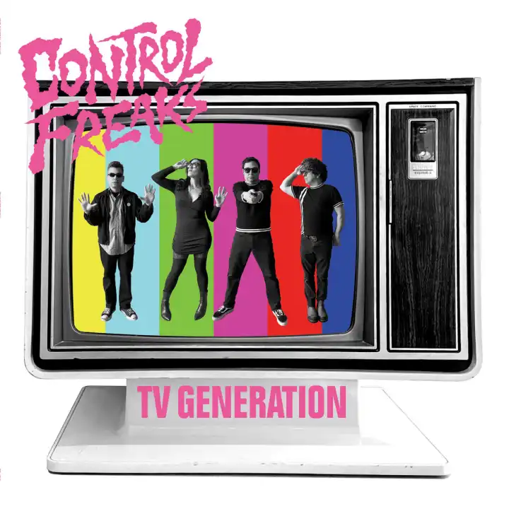 ▽好評発売中▽ □ CONTROL FREAKS / TV GENERATION (LP) Supercharger