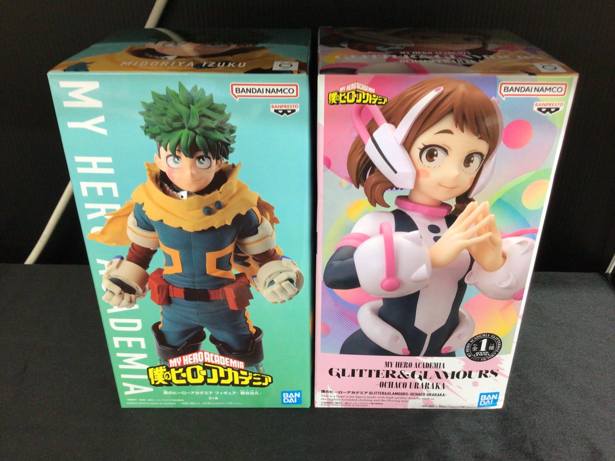NARUTOなどを中心に5月のジャンプ作品の新作プライズを買取しました