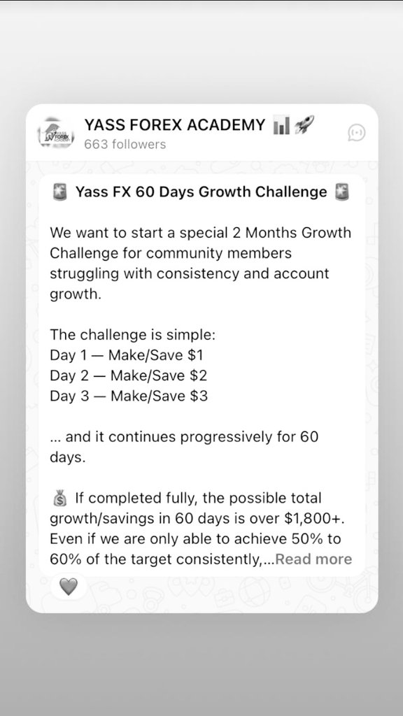 OfficialLabaran's tweet photo. One unique thing I’ve noticed so far about the @yassfxacademy.
skills are treated as the real capital, and quality mentorship is their gift.
Thank you for the value.
#Yassfx to the world 🌎 https://t.co/VL80lEXzSY