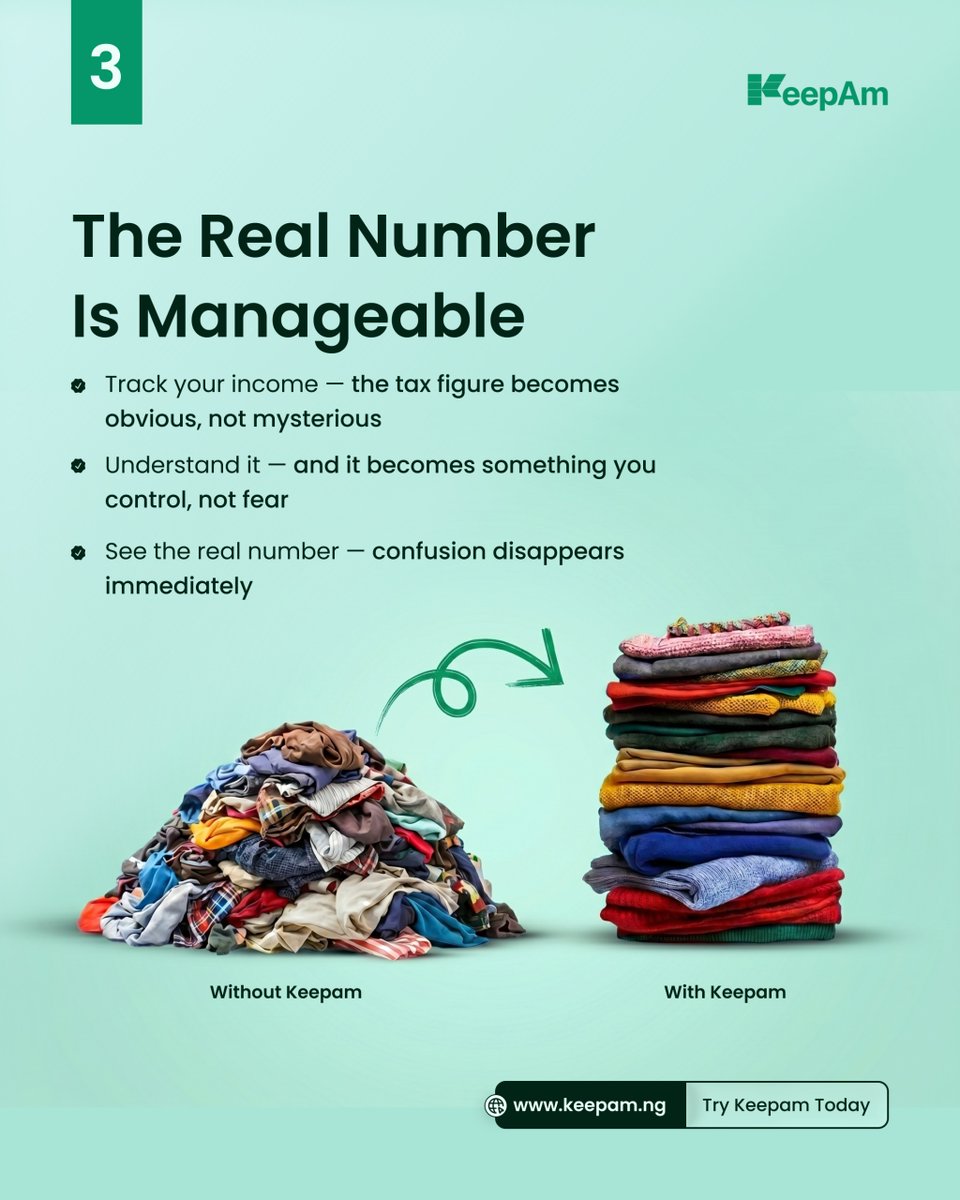 keepamapp's tweet photo. Avoiding your finances doesn’t make them go away. It only makes them harder to deal
with later. 

Clarity is always easier than delay.
👉 Start today at https://t.co/BgmhTqVlHF

#nigeriantax #freelancers #financialclarity #moneytips #keepam https://t.co/QD2BBz6Bwg