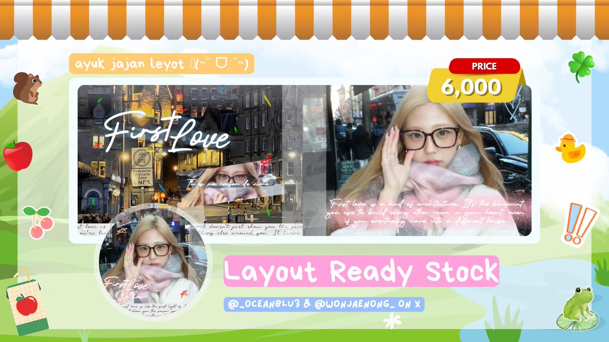 clearlyou_'s tweet photo. rt would be appreciated!🎐

hiii manteman "FIRST LOVE" hadir dalam versi single. Ada ready jiwoo, stella, anton, renjun.🙋‍♀️
yang mau take bisa sung dm/wa/ or ke tele. free retext ya, qris only!✨️p

aku optip juga yaa bisa cek kebawah👇
ㅡ #bealanja 🏕 https://t.co/PjyT5NbEGp