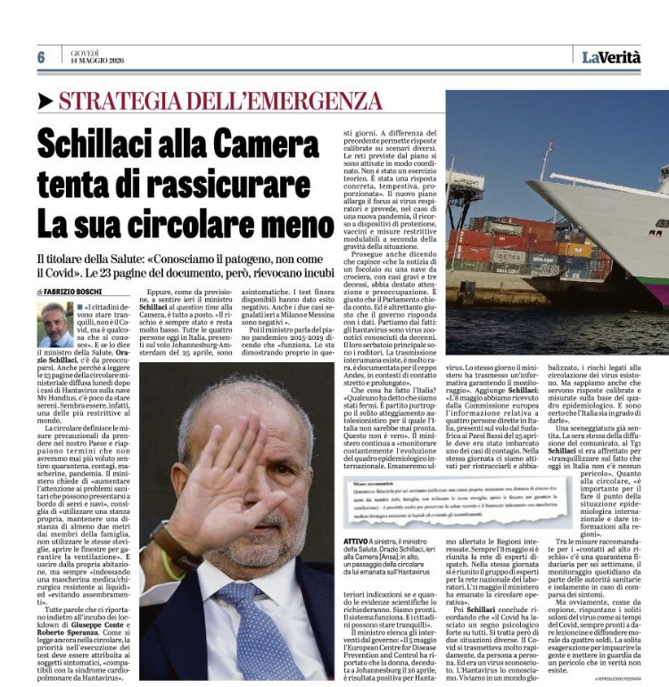 RHolzeisen's tweet photo. ‼️Non è cambiato nulla … nel caso di un virus per il quale dovessero riuscire a costruire una narrazione più convincente, anche il nuovo piano pandemico
👇👇👇
https://t.co/PzhqqiLi7J

non ci tutelerà dai gravi abusi vissuti nella cosiddetta pandemia del Sars-CoV-2.
L’Italia nell’autunno del 2022 (si era appena insediato il governo Meloni) ha votato con tutti i suoi parlamentari europei (tranne Francesca Donato) e il rappresentante del governo nel Consiglio dell’UE a favore del Regolamento UE 2371/2022, con il quale gli Stati membri (tra cui l’Italia) hanno trasferito competenze alla Commissione Europea in tema di salute e gestione di emergenze sanitarie.
👇👇👇
https://t.co/XmpF3Jvq39

L’Italia così si è impegnata ad avere un piano pandemico che punti soprattutto ai “vaccini” o quanto tale è definito.
E nonostante l’Italia non abbia accettato le modifiche al Regolamento Sanitario Internazionale dell’OMS, votando per questo Regolamento UE, di fatto quanto previsto dal RSI modificato - visto il rinvio fatto nel Regolamento UE al RSI - vale anche in Italia!
Insomma: tutto una gran farce! Continuano a prenderci in giro.
Perché altrimenti, con tutto quanto già emerso in Commissione parlamentare d’inchiesta sui cosiddetti “vaccini” Covid-19, il governo avrebbe da tempo dovuto revocare in primis la raccomandazione alle donne incinte di questi sieri della sofferenza e morte, invece continuano con tale criminale raccomandazione!
👇👇👇
https://t.co/PaYVJOpPYx