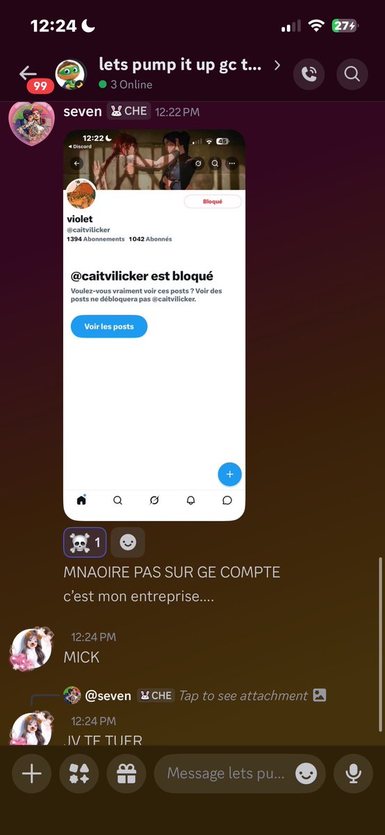 violet tweet media