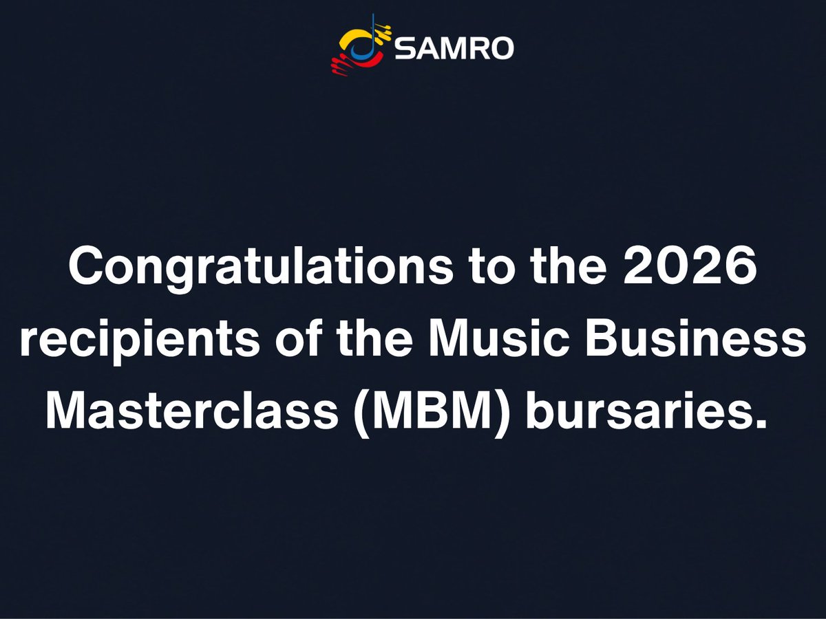 SAMRO tweet media