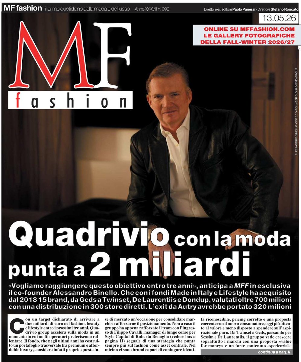 Quadrivio Group tweet media