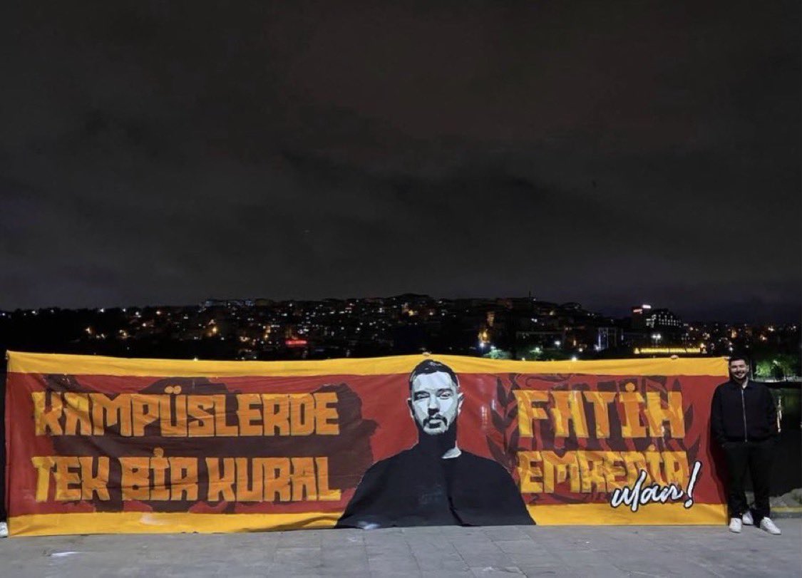 uAUNIYalova's tweet photo. KAMPÜSLERDE TEK BİR KURAL!

ultrAslanUNI Koordinatör Yardımcımız,canımız ciğerimiz Fatih Emre Vural’ın doğum gününü kutlar, kendisine sevdikleriyle birlikte sağlıklı, mutlu yıllar dileriz.

#ultrAslanUNI https://t.co/W9T2zaKvcY