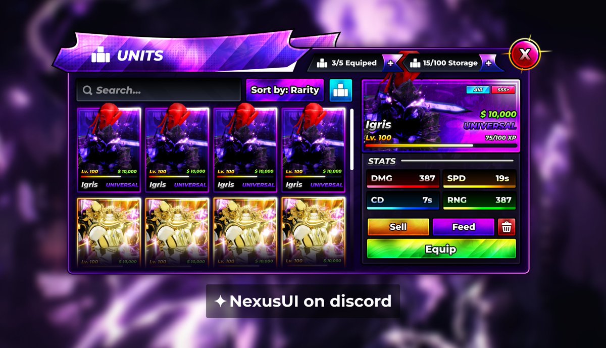 NexusUI | Open Commission tweet media