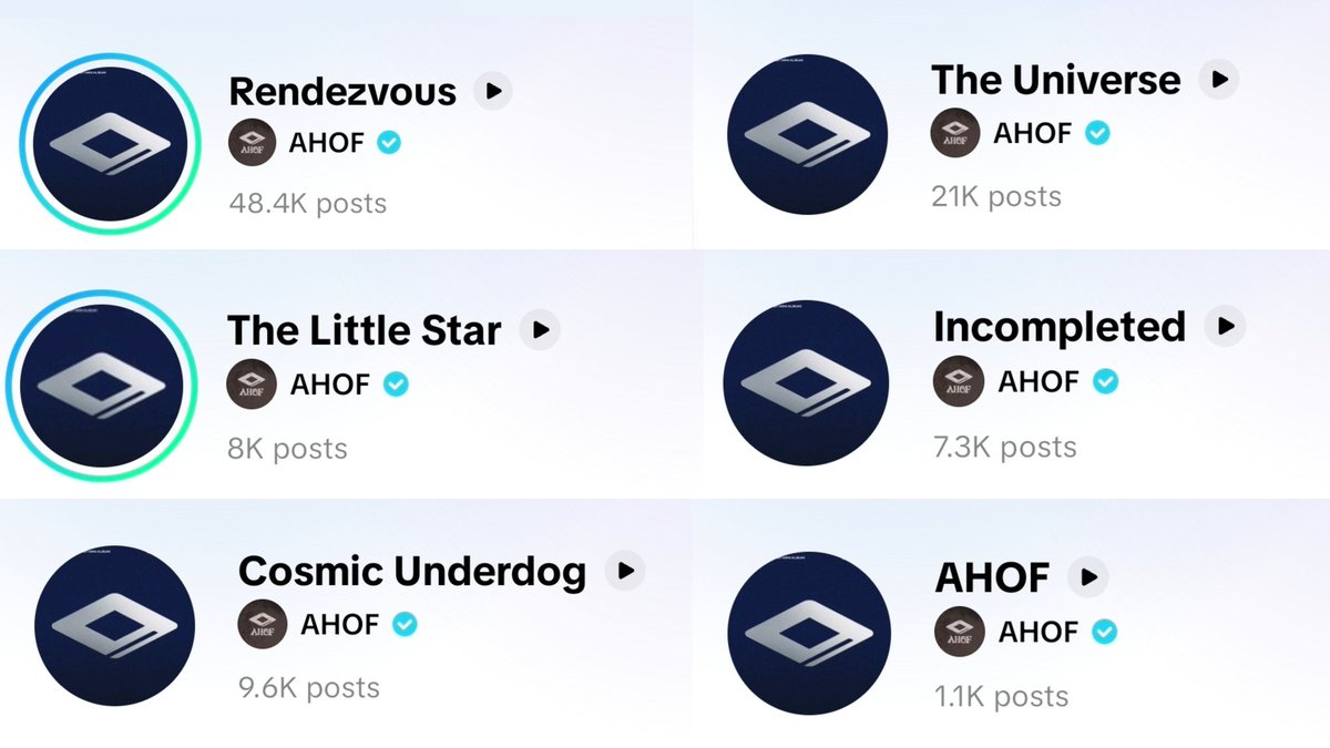 AHOF Charts tweet media