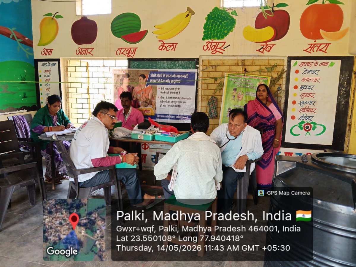 DtoVidisha's tweet photo. 100 days  TB campaign under TB MUKT BHARAT ABHIYAN with HAND HELD X RAY MACHINE  at high risk village palki, barej , mubarakpur , silyalpur, beerpur and sironj urban .
#TBMUKTBHARATABHIYAN
#TBHAREGADESHJEETEGA https://t.co/YDtq0FPmpe